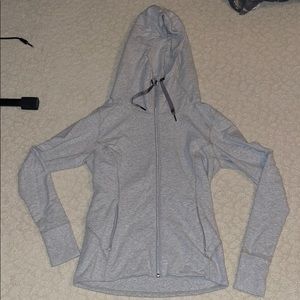 Lululemon grey zip up